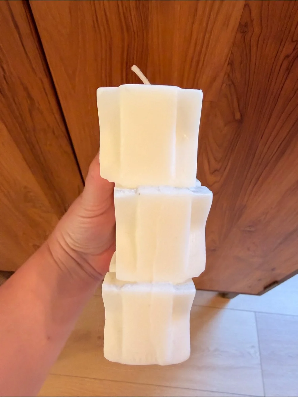 The Three F’s candle.